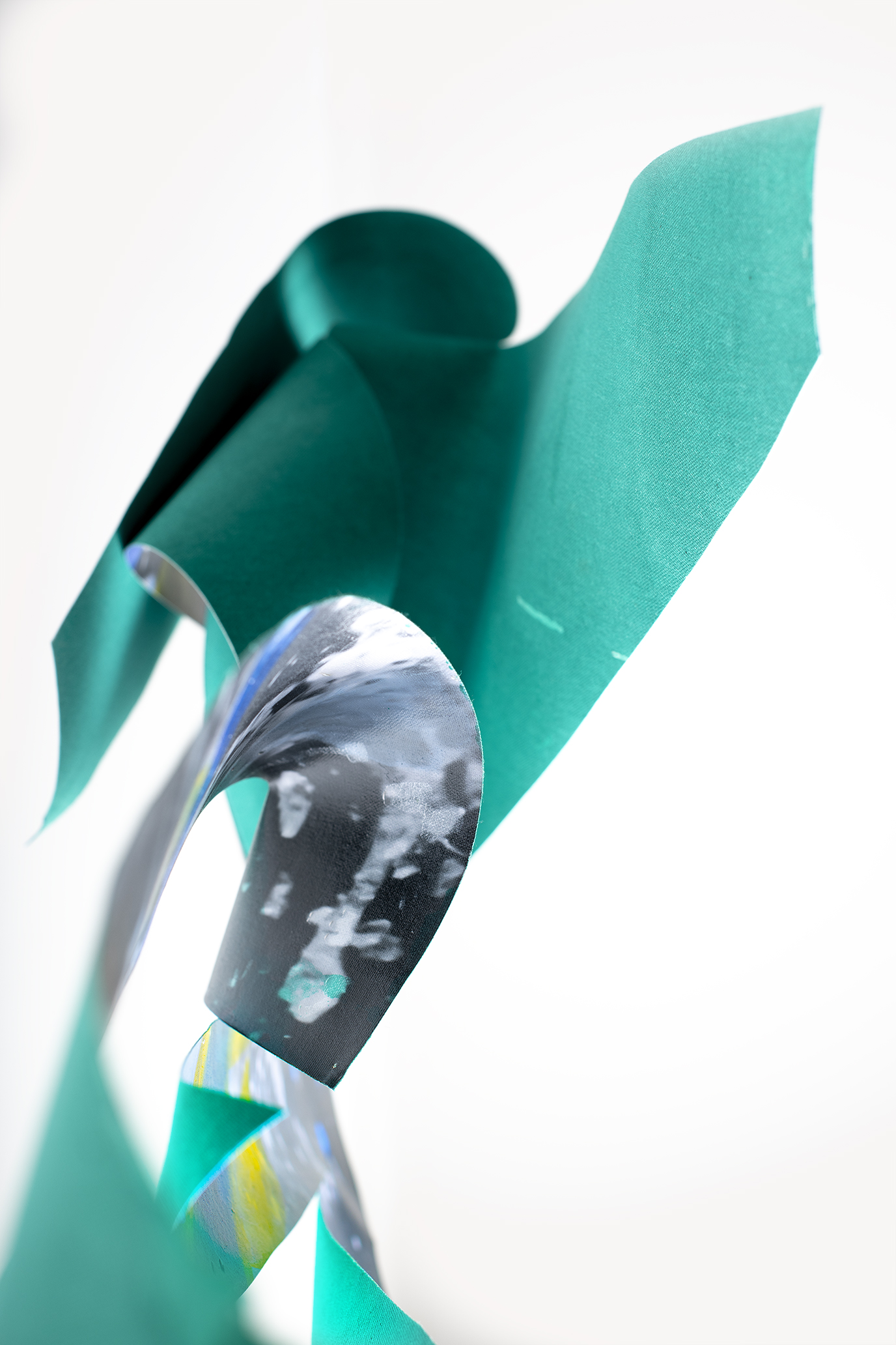 Digital pinhole photograph on canvas