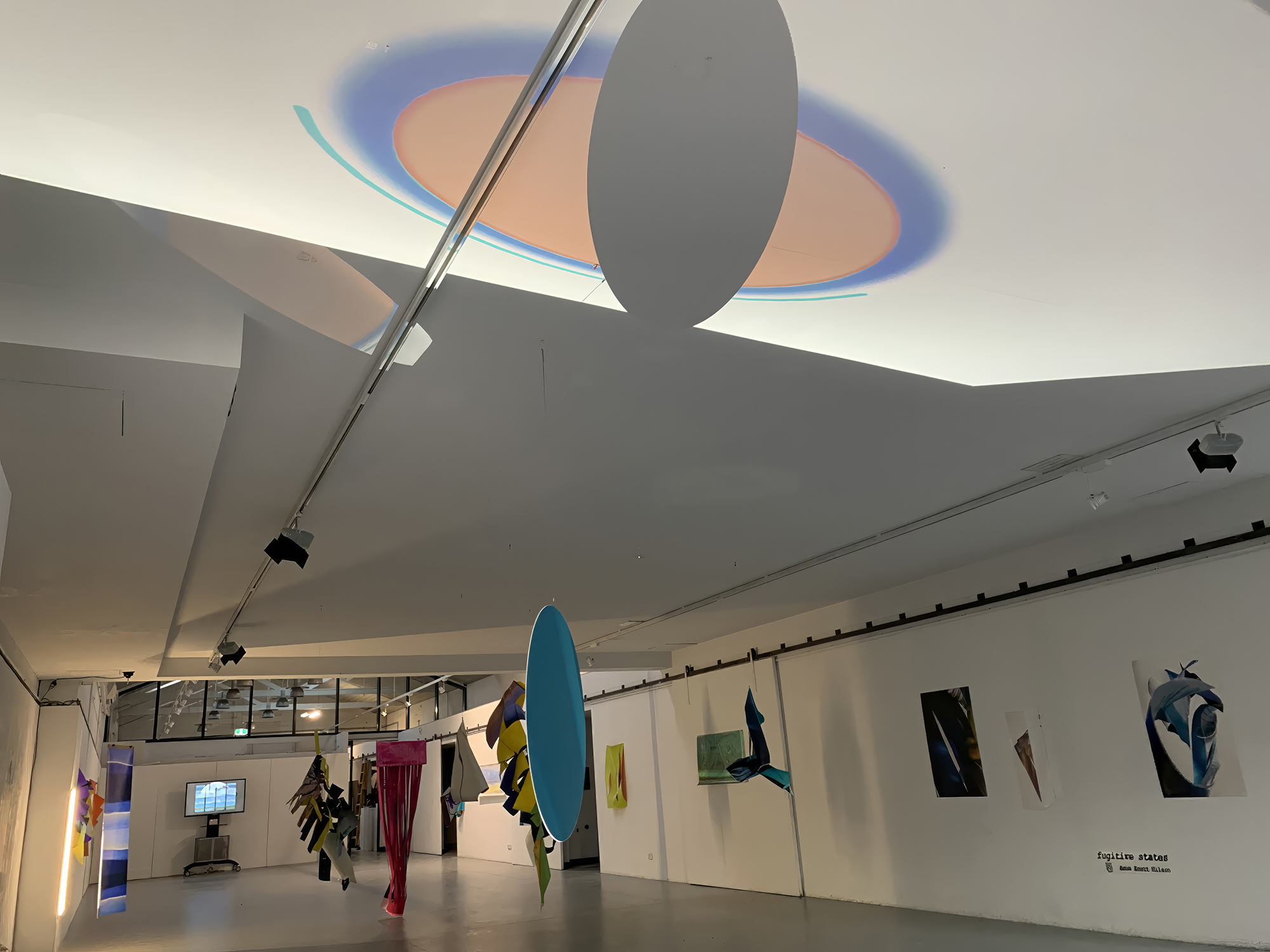 Installation view, Fugitive States exhibition